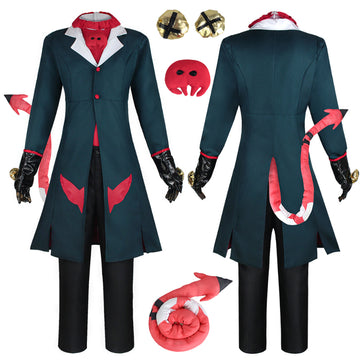 Helluva Boss Blitzo Costume Hazbin Hotel Halloween Cosplay Outfit BEcostume